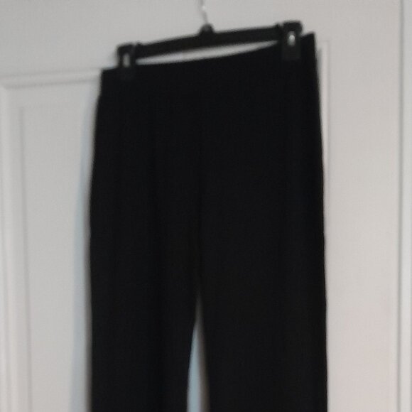 VERTIGO PARIS BLACK STRETCH PANTS - Picture 1 of 2